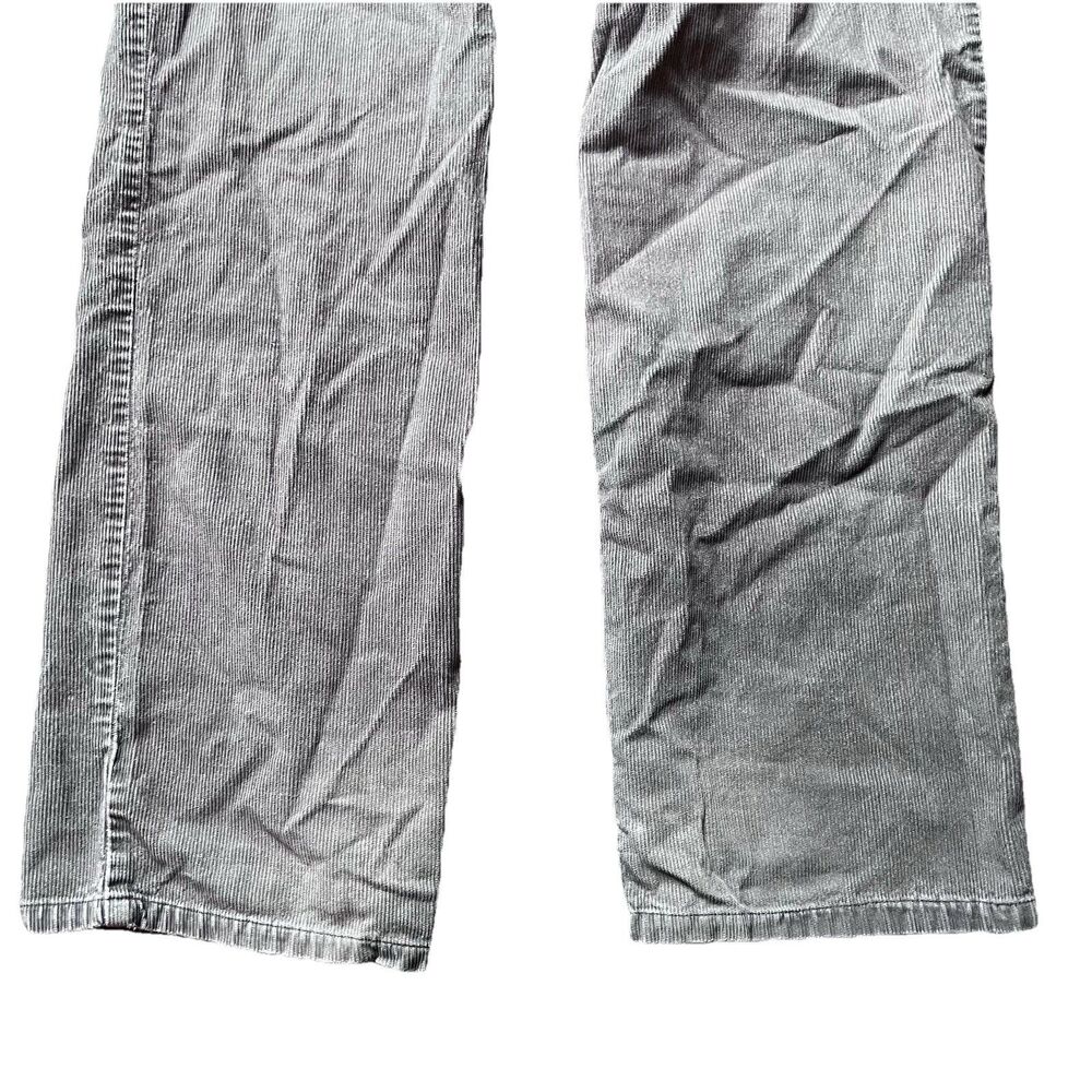Patagonia 100% Organic Cotton Grey Corduroy Straight Leg Pants Men's 30x32 READ - Picture 8 of 12